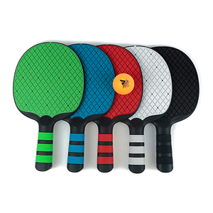 Raquetas de tenis de mesa populares para principiantes en stock, raquetas de tenis de mesa de silicona duraderas y ligeras, raquetas de tenis de mesa de plástico integrado. - Product Image 1