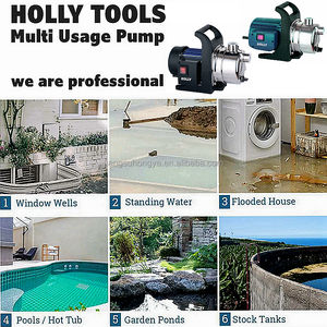 Pompa <span class=keywords><strong>per</strong></span> Pozzi Poco Profondi in Acciaio Inox 1000W 3400LPH, Pompa di Trasferimento <span class=keywords><strong>per</strong></span> <span class=keywords><strong>Cisterna</strong></span> 4.4 Bar 1.25HP, Pompa <span class=keywords><strong>per</strong></span> <span class=keywords><strong>Irrigazione</strong></span> e <span class=keywords><strong>Giardino</strong></span> - Product Image 2