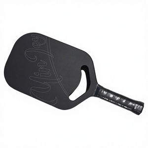 Raqueta de Pelota de Fibra de Carbono Mate con Textura de Tela T700, Grosor de 16 mm, Peso de 230 g, Accesorios Fijos, Logotipo - Product Image 6