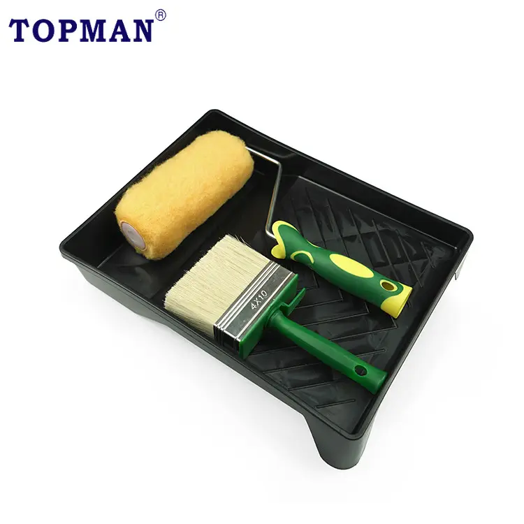 Tiantoman — kit de rouleau de brosse à peinture, 4 pièces, importé du japon
