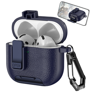Étui de <span class=keywords><strong>chargeur</strong></span> sans fil AOERMEI anti-chute et anti-choc en plastique PU avec autocollant pour 3 et 4 - Product Image 2