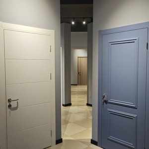 Portes en <span class=keywords><strong>bois</strong></span> de style minimaliste de haute qualité Portes modernes en <span class=keywords><strong>bois</strong></span> moulé MDF Dalle de <span class=keywords><strong>porte</strong></span> intérieure de style shaker apprêté <span class=keywords><strong>blanc</strong></span> - Product Image 5