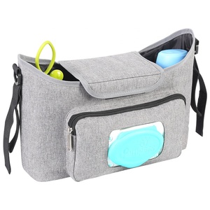 Ajuste Universal 300D kodra tela peal <span class=keywords><strong>de</strong></span> lana con papel <span class=keywords><strong>de</strong></span> bebé cochecito bolsa mamá bolso organizador <span class=keywords><strong>para</strong></span> cochecito - Product Image 5