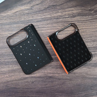 Étui de téléphone en similicuir PU thermocollé pour iPhone 18 Ultra/Fold, toucher doux, antichoc, anti-traces de doigts, coque de luxe pour affaires