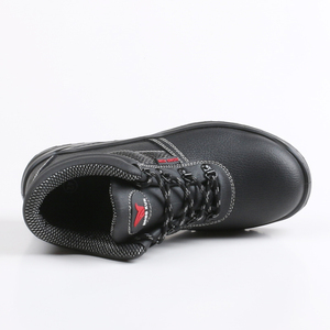 Antiscivolo scarpe di sicurezza di base punta in acciaio per lavoratori in pelle stivali da <span class=keywords><strong>lavoro</strong></span> con puntale per uomo - Product Image 6