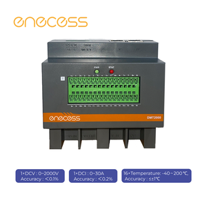 Medidor de Corriente Continua de Alta Precisión OEM |   Multifunción |   Precisión 5 ppm |   Voltaje 0-2000V |   Corriente 0-30A |   16 Canales de Temperatura |   DIN |   Modbus - Product Image 3