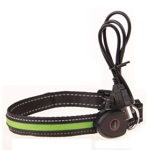 Kalung Hewan Peliharaan LED Bercahaya USB Isi Ulang Anti-Hilang Menyala di Malam Hari untuk Kucing & Anjing Semua Musim - Product Image 5