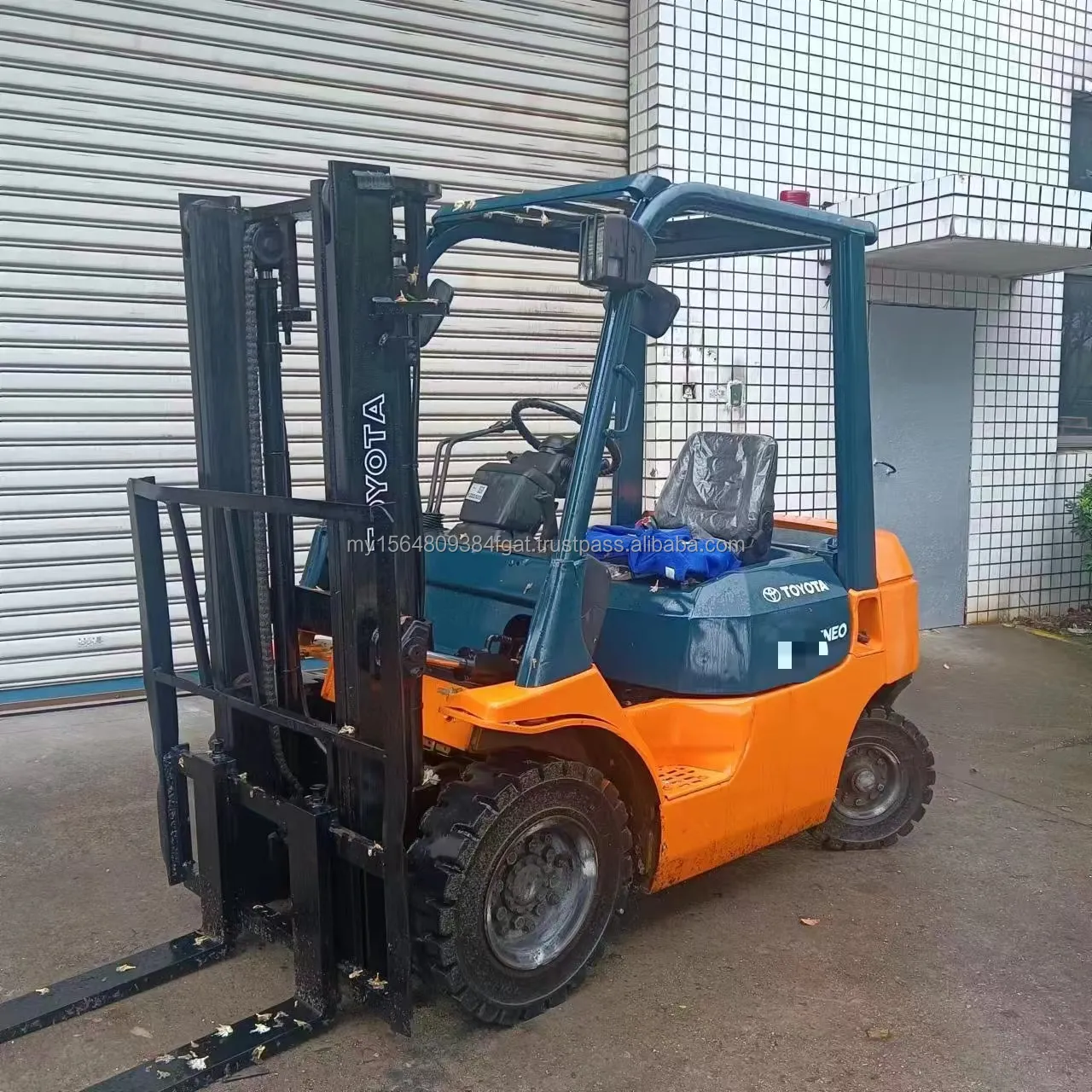 Wholesales machine seated used 3 ton manual forklift TOYOTA FD30 Forklift in sale