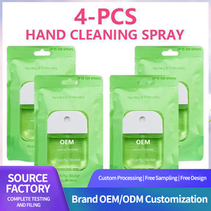 Benutzer definierte feuchtigkeit spendende Hand Solid Mineral Wasserlose Hände desinfektion sbox Einzelhandel Tragbare leere Verpackungs beutel 10x15cm 3-seitige Heiß siegel - Product Image 6