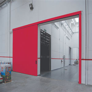 Puertas correderas resistentes al fuego industriales de acero <span class=keywords><strong>Puerta</strong></span> corrediza <span class=keywords><strong>industrial</strong></span> <span class=keywords><strong>Puerta</strong></span> corrediza resistente al fuego de acero inoxidable - Product Image 1
