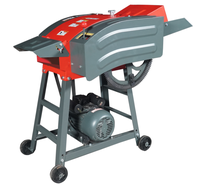 Broyeur de paille DAWN AGRO à moteur électrique 220V pour paille, maïs, foin, luzerne, utilisation double (humide et sec) pour la transformation des aliments du bétail.