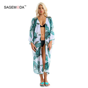 Mode Spécial <span class=keywords><strong>Chaos</strong></span> Sauvage Crème Solaire Oem Personnalisé Châle Cardigan D'impression Poncho Pour <span class=keywords><strong>Les</strong></span> Femmes - Product Image 2