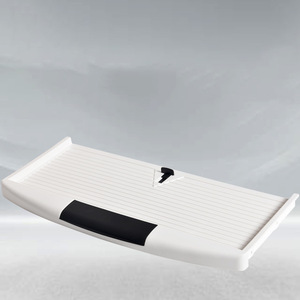 Rail coulissant pour clavier, support de tiroir pour bureau, acier inoxydable, capacité de charge 40 kg - Product Image 1
