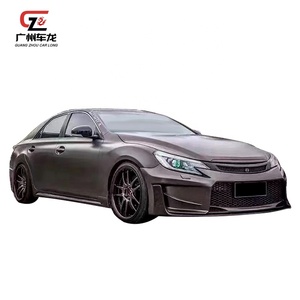 Pare-chocs avant et arrière pour Toyota Mark <span class=keywords><strong>X</strong></span> Reiz, kit de carrosserie, jupes latérales Style GR, 2013 — 2017 - Product Image 4