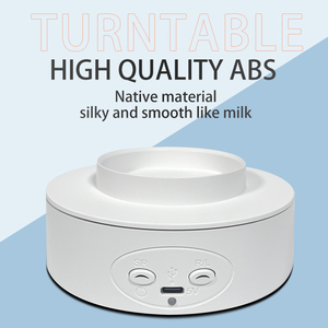 智能360度电子旋转显示器树脂足球收藏品转盘增强型展示架 - Product Image 4