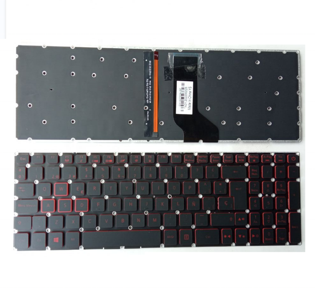 Spanish Latin Laptop Keyboard for Acer Nitro 5 AN515-41 AN515-42 AN515-51 AN515-52 Keyboard Backlit Sp LA