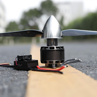 Motor Eléctrico T-MOTOR AT8030 85CC Sin Escobillas, Impermeable, 7500W, Venta de Fábrica, KV160 KV190, para VTOL, Ala Fija, Eje Largo