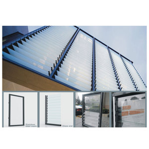 Fábrica de alta calidad, para exteriores, hogar, perfil de aluminio, persianas, <span class=keywords><strong>ventanas</strong></span> - Product Image 6