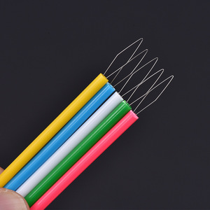 Herramienta <span class=keywords><strong>de</strong></span> Enhebrado Cilíndrica Simple con Guía <span class=keywords><strong>de</strong></span> Hilo y Desenhebrador Portátil para Coser a Mano y <span class=keywords><strong>Punto</strong></span> <span class=keywords><strong>de</strong></span> <span class=keywords><strong>Cruz</strong></span> - Product Image 1