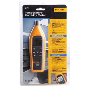 เครื่องวัดอุณหภูมิและความชื้นดิจิตอล Fluke 971 หน้าจอ LCD ใช้ได้ทั้งภายในและภายนอกอาคาร - Product Image 2
