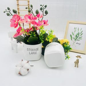 Orchidée Phalaenopsis artificielle Paulon, 28 cm de haut, en pot, pour décoration intérieure et accessoires de mariage - Product Image 4