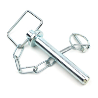 Goupilles de remorque avec clip, plaquées zinc, pour remorques 3/4, 5/8 ou sur mesure, goupilles de verrouillage