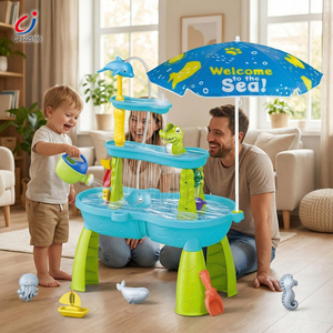 Tavolo Multigioco con Sabbia e Acqua Chengji, Giocattoli Estivi per Bambini, Nuovi Arrivi, Tavolo Interattivo per Sabbia e Acqua per Bambini Piccoli - Product Image 3