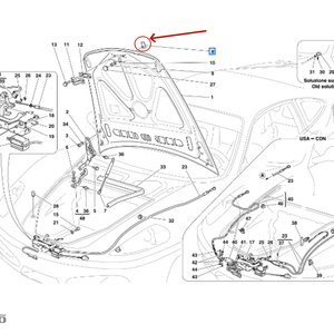 Insignia de capó de fibra de carbono OEM para <span class=keywords><strong>Ferrari</strong></span> 458 F8 <span class=keywords><strong>LaFerrari</strong></span> 488 F12 599 65394800 partes del cuerpo - Product Image 5