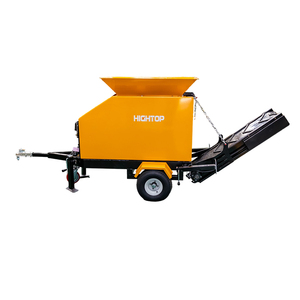 Concasseur à mâchoires monté sur remorque HTJC135, concasseur de roche portable sur roues, concasseur de pierres mobile pour la construction routière - Product Image 5