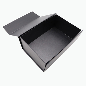 Có Thể Tái Chế Trang Phục Sử Dụng Dập Nổi Logo Sang Trọng Gấp Từ Đóng Cửa Phẳng Gói Hộp Quà Tặng Cho Ăn Mặc Quần Áo - Product Image 5