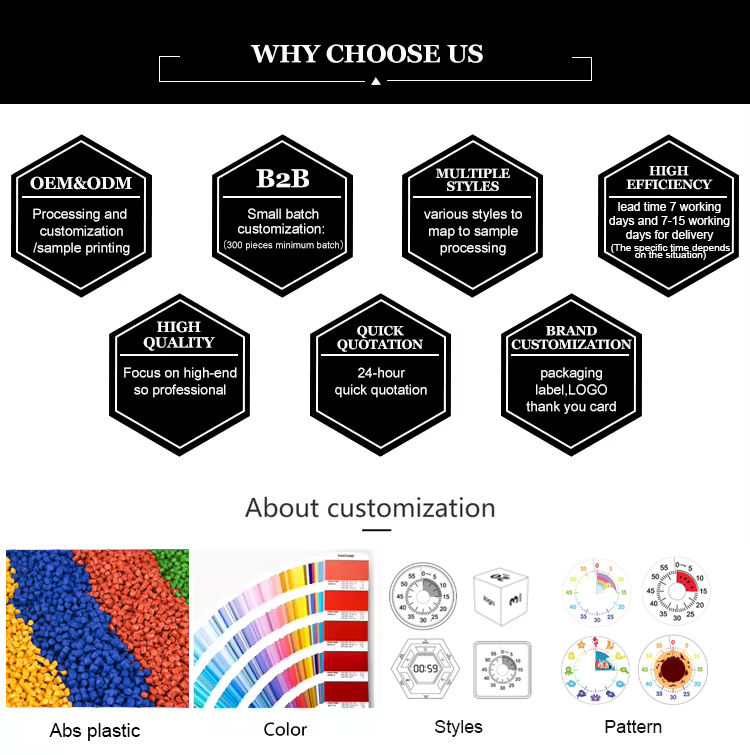 Cartoon Cute Bear Countdown Productivity Desk Timer google Mechanical Kitchen Timer Mini Kids Visual Pomodoro Study Timer