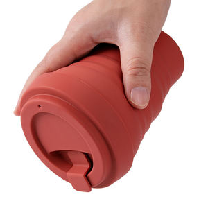 Wholesale Outdoor Custom Logo Color Eco-Friendly Portable <b>Cups</b> <b>Reusable</b> Coffee <b>Cup</b> Folding Collapsible Travel Drinking Modern - Product Image 3