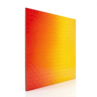 Puzzle dégradé de 1000 pièces en carton de haute qualité avec boîte de rangement premium pour soulager le stress, jeu interactif pour la famille et les couples