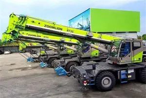 New Production Lifting Machine 35 Ton Rough Terrain Rt35-2 Telescopic Remote Control Wireless Cranes For Sales