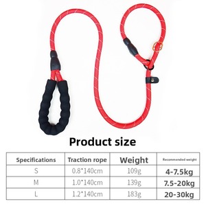 Gran oferta, correa reflectante a rayas sostenible para mascotas, cuerda para perros, accesorio para exteriores para caminar y correr a prueba de explosiones - Product Image 4