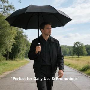 Paraguas de Golf Extra Grande con Apertura Automática, Resistente al Viento, Impermeable, con Impresión de Logotipo Personalizado - Product Image 4