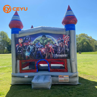 Château gonflable commercial Ceyu en PVC pour enfants, idéal pour la location de fêtes, aire de jeux intérieure/extérieure, fournisseur d'usine