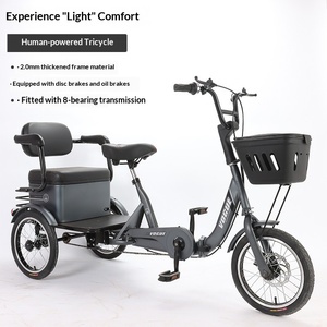 <span class=keywords><strong>Bicicleta</strong></span> <span class=keywords><strong>de</strong></span> <span class=keywords><strong>Tres</strong></span> <span class=keywords><strong>Ruedas</strong></span> para Personas Mayores, Diseño <span class=keywords><strong>Plegable</strong></span> que Ahorra Esfuerzo, Cuadro <span class=keywords><strong>de</strong></span> Acero <span class=keywords><strong>de</strong></span> Alto Carbono, Freno <span class=keywords><strong>de</strong></span> Disco, Capacidad <span class=keywords><strong>de</strong></span> Carga <span class=keywords><strong>de</strong></span> 200 kg - Product Image 5