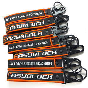 <span class=keywords><strong>2025</strong></span> New arrivals Chất lượng cao tùy chỉnh dệt móc khóa thêu thẻ chìa khóa và clip giữ chìa khóa hoặc quà tặng - Product Image 5