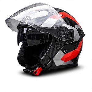 Casco de Motocicleta Eléctrico AD, ABS, Unisex, para las Cuatro Estaciones, Certificado 3C, Casco de Tres Cuartos para Scooters y Motocicletas - Product Image 1