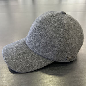 قبعة على طراز الشارع من القطن مع صورة رياضية مطرزة باليد تتميز بقبعات بيسبول من الصوف - Product Image 2