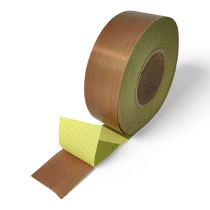 Cinta de Tela de Fibra de Vidrio PTFE Premium con Revestimiento Desprendible de 0.13mm, Cinta Adhesiva Resistente al Calor para Máquinas de Empaque y Aislamiento - Product Image 3