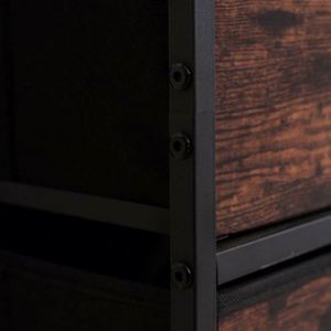 High-Quality, Durable Stainless Steel MDF Panel <b>Pine</b> Living Room Fabric Cabinet - Product Image 5