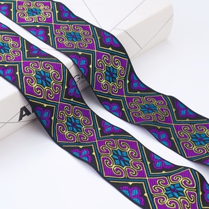 Correas Polipropileno Negro Silicona elástica 30m Rollo Algodón Impreso Sujetador Correa Ropa interior elástica Correas bordadas - Product Image 1