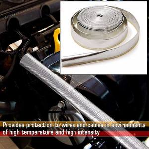 Epman 10 Meter Hitteschild Mouw Geïsoleerd Draad Slangdeksel Wikkel Weefgetouw Buis Id 10Mm 12Mm 15Mm 20Mm EP-WRGZ - Product Image 3