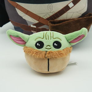 Produit pour le masque de casque de Din Djarin <span class=keywords><strong>Mandalorian</strong></span>, jouet en peluche Grogu avec rembourrage en coton PP, unisexe - Product Image 2