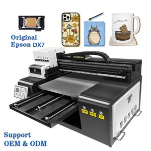 Impresora de Etiquetas <span class=keywords><strong>UV</strong></span> DTF Automática Multifuncional 6090, Impresora Digital <span class=keywords><strong>UV</strong></span> de Inyección de Tinta Plana Rollo a Rollo 60x90cm con Cabezal de Impresión XP600/DX7 - Product Image 3