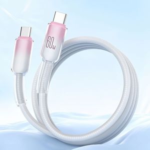 Cable de Carga Rápida Tipo-C Compatible con Protocolo Completo, Cable de Carga USB PD de 60W para Apple/Samsung/Huawei/Xiaomi - Product Image 1