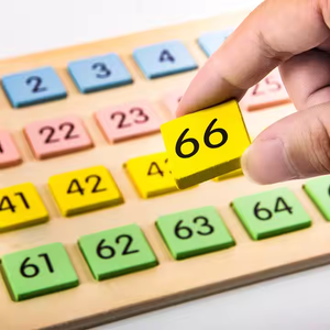 Juguetes educativos de aprendizaje de división y multiplicación de resta de suma aritmética de madera de alta calidad para niños y niñas - Product Image 3