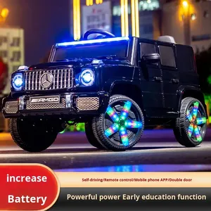 รถยนต์ไฟฟ้าสำหรับเด็ก GLIWAY 12V พร้อมไฟ LED หลายสี บลูทูธ MP3 รีโมทคอนโทรล ขับเคลื่อนด้วยตัวเอง ประตูคู่ วัสดุ ABS - Product Image 2